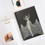 Queen Of The Night Spiral Notebook