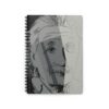 Der Depperte Andy Warhol Albert Einstein Spiral Notebook Front