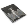 Erte Queen of The Night Spiral Notebook