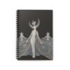 Erte Queen of The Night Spiral Notebook Front