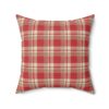 Inspired By Anne Frank Plaid Pillow Front