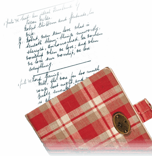 Anne Franks Diary Photo