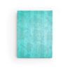 VOGUE Turquoise Pinstriped Journal Back