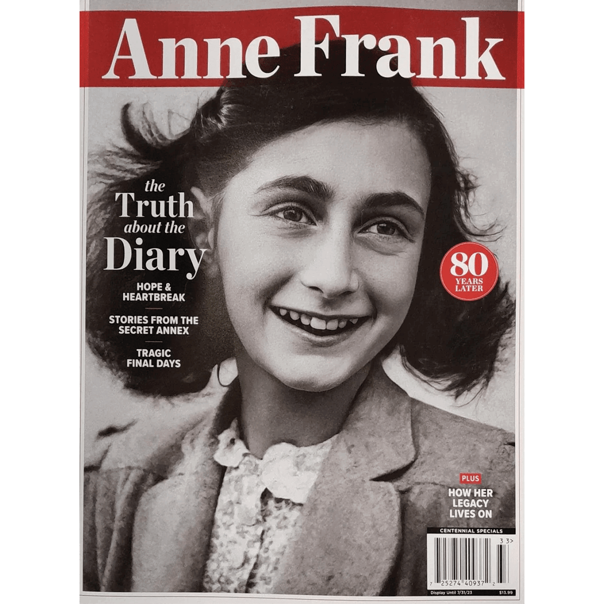 Anne Frank Magazine The Truth About The Diary – Inspired by Anne Frank