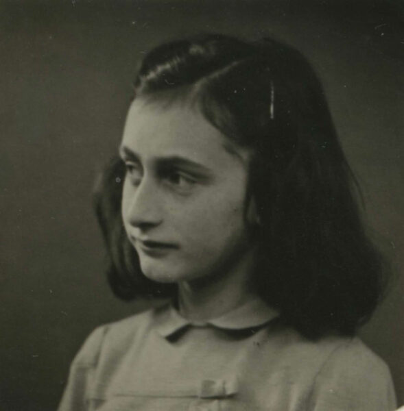 Rare Anne Frank photo from childhood family album Rare Anne Frank photo from childhood family album