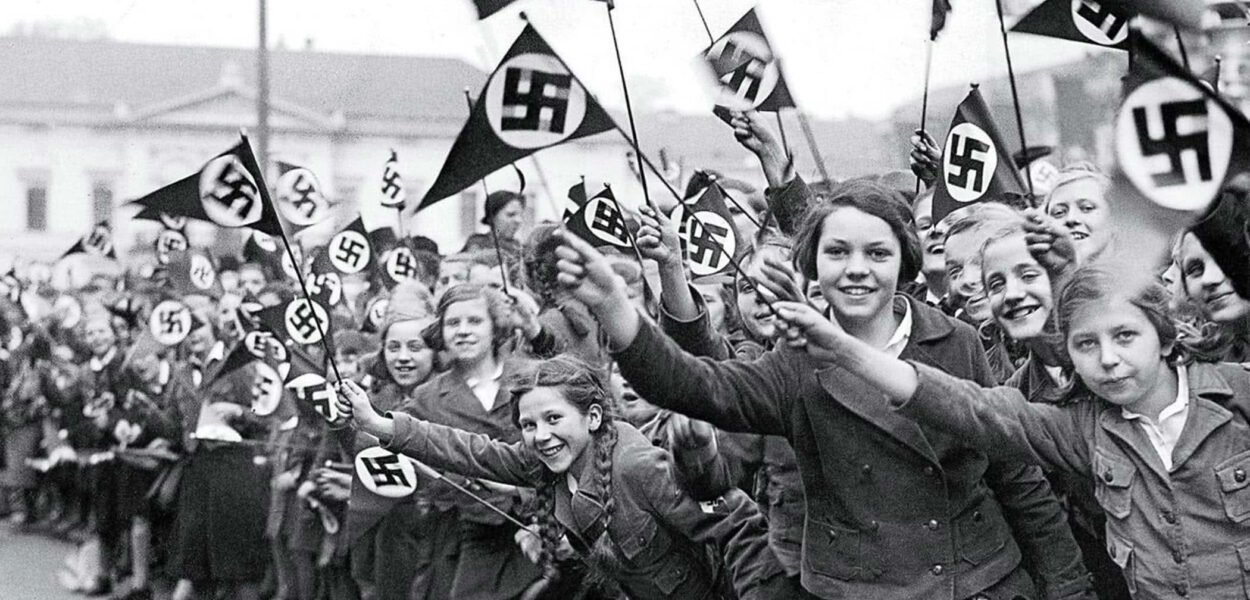 austria-waving-nazi-flag