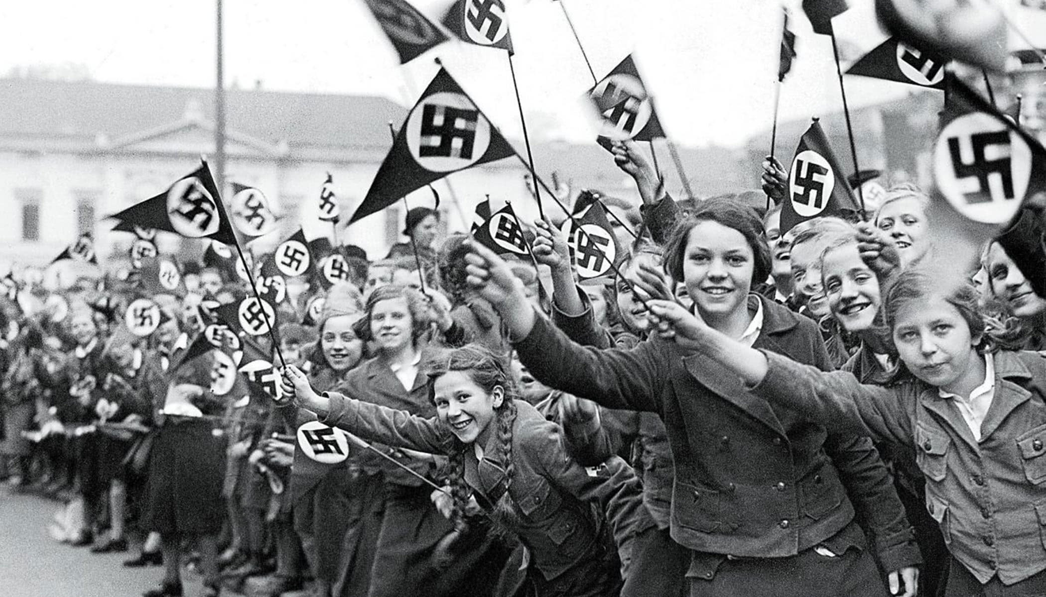 austria-waving-nazi-flag