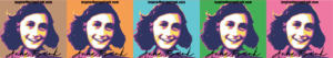 inspiredbyannefrank.com webpage banner