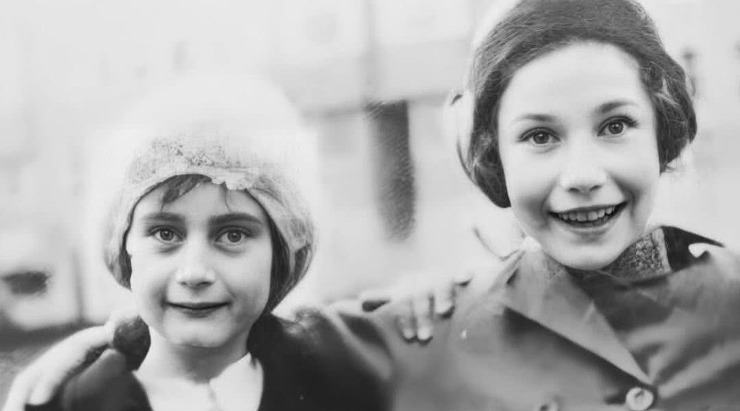 Hannah Pick Goslar with Anne Frank