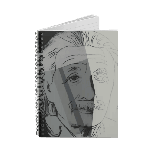 warhol-einstein-spiral-notebook