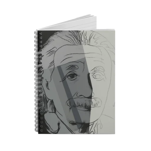 warhol-einstein-spiral-notebook