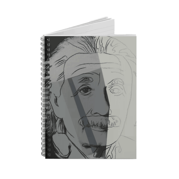 warhol-einstein-spiral-notebook